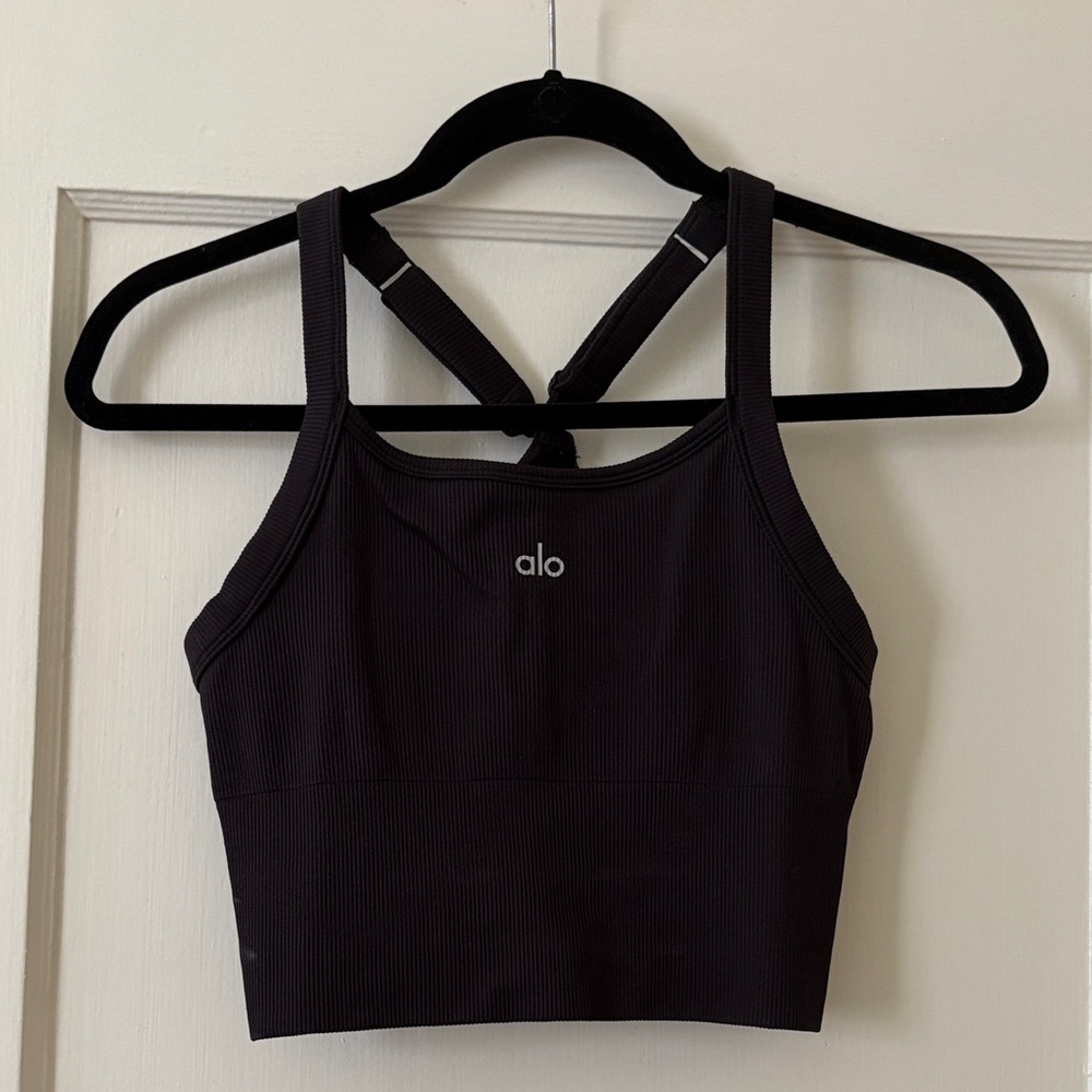ALO Yoga Ribbed Sports Bra